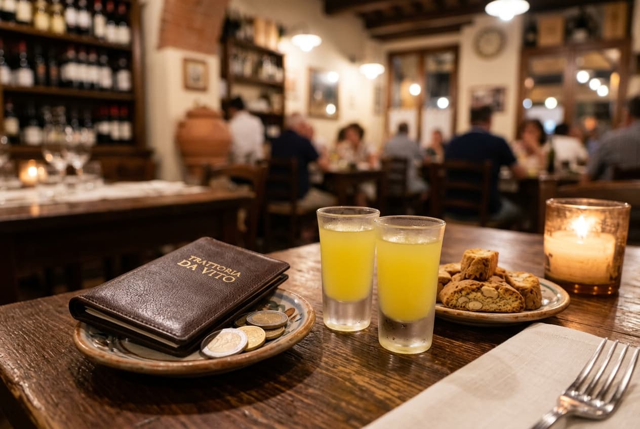Paying the bill: coperto, servizio & tipping