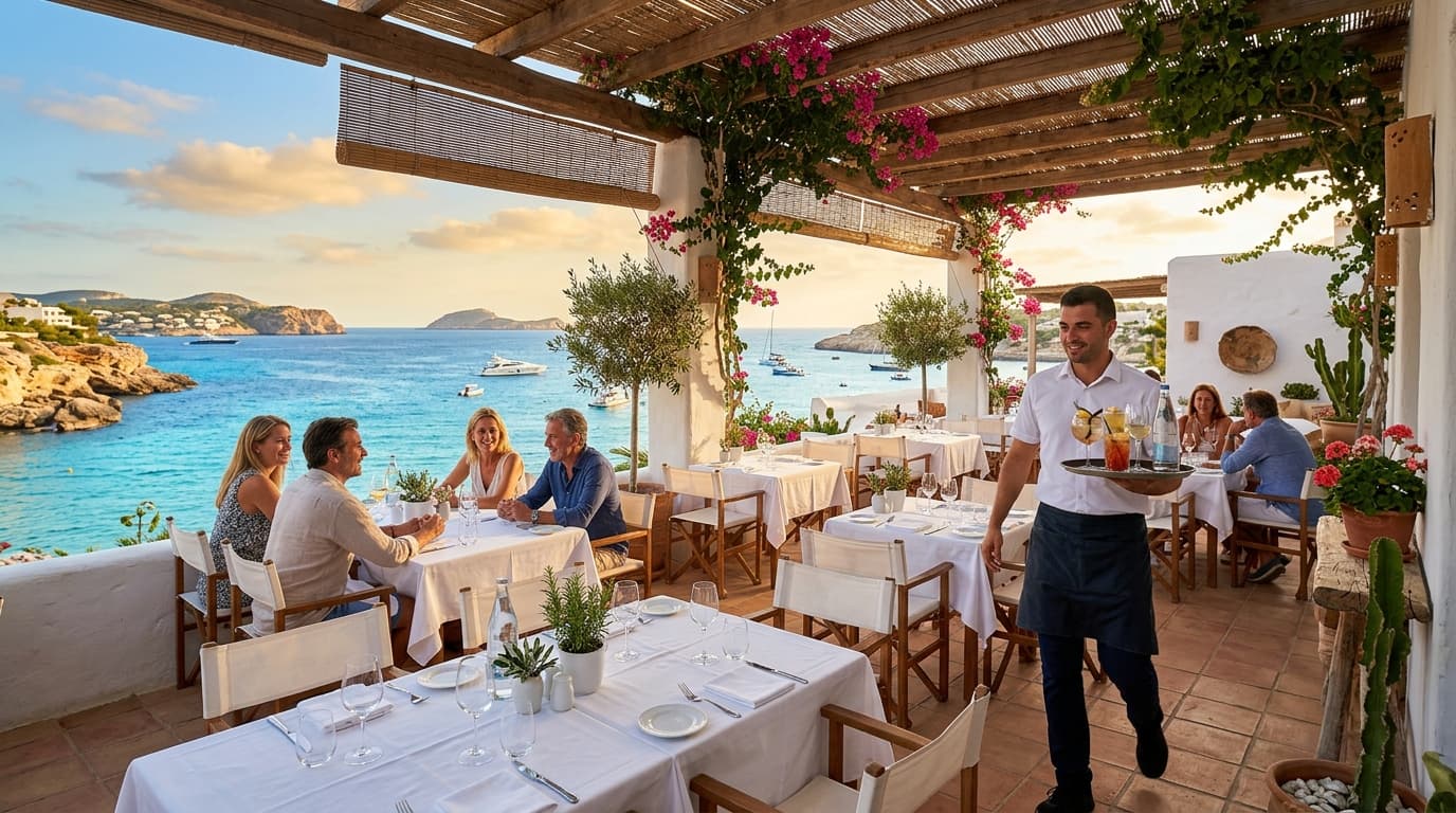 Hospitality work in Ibiza (Balearic Islands)