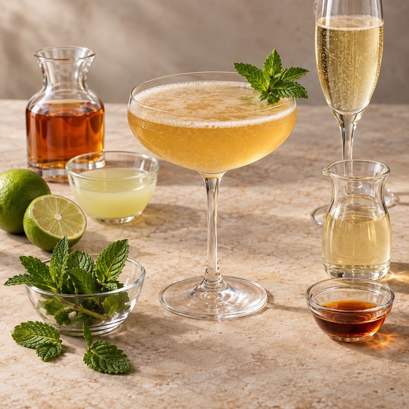 AI-generated illustration of a Old Cuban. Follow the written recipe, not the picture.